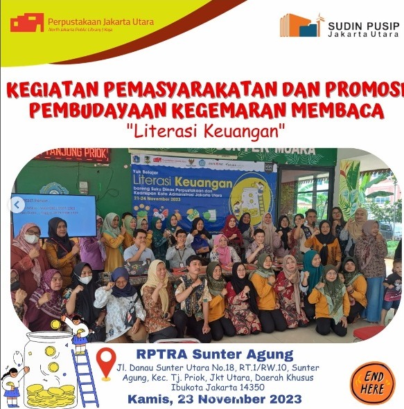 Yuk Belajar Literasi Keuangan Bareng Sudin Pusip Jakarta Utara